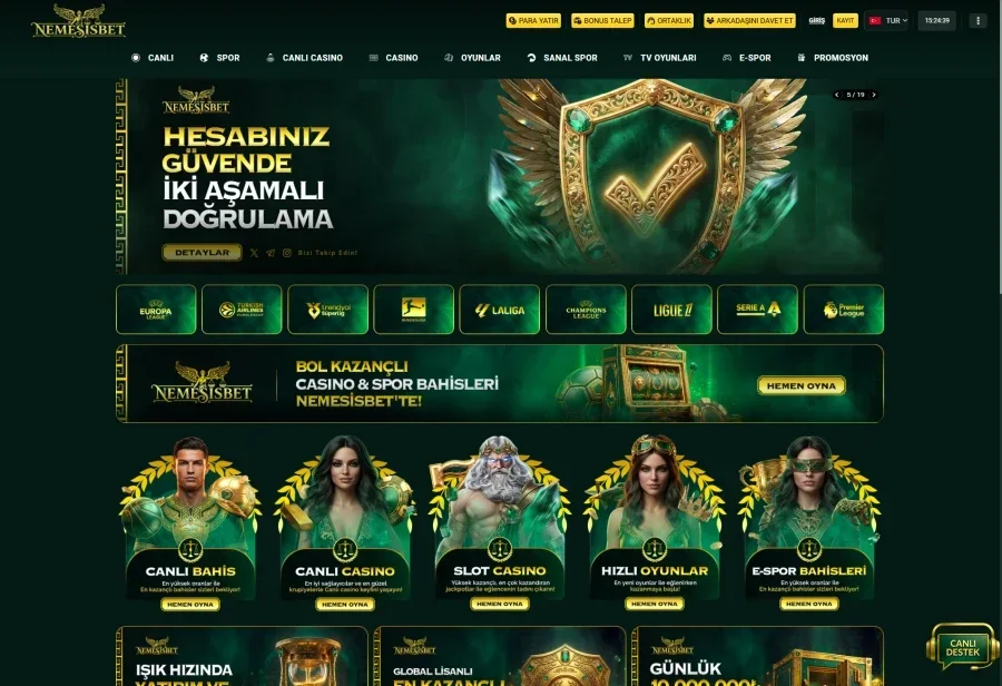 Nemesisbet ekran görüntüsü